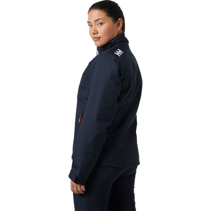 2024 Helly Hansen Mujer Crew Chaqueta De Vela De Capa Intermedia 34449 - Navy